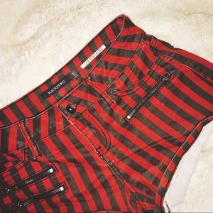 Black Heart Low Rise Shorts